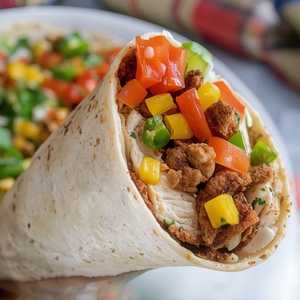 Kids Burrito Tinga