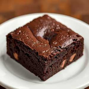Rum Laced Brownie