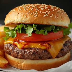 *All-American Cheeseburger
