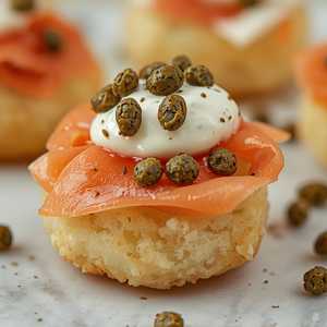 Smoked Salmon Tater Tots