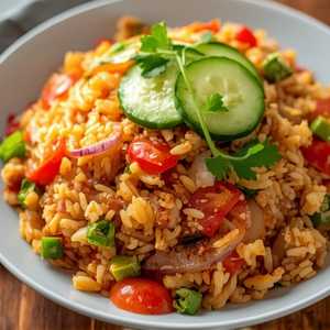 Thai Fried Rice With Vegetable