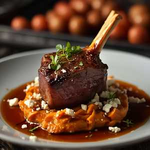 Roasted Lamb Shank