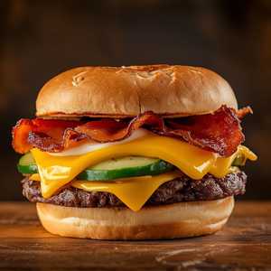 #24 Breakfast Burger