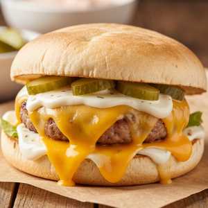 Folded Cheese Burger