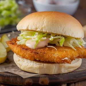 Gulf Coast Style Fish Sandwich