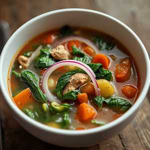 Pollo con Verduras