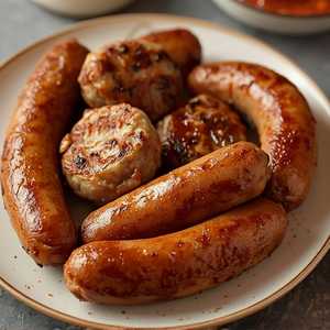 Smoked Ham, Pork Sausage, Chicken Apple Sausage Patty, or Turkey Sausage