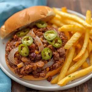 Wild Boar Sloppy Joe