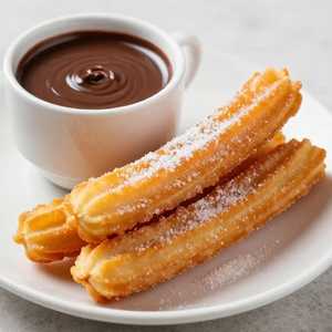 Churros con Chocolate