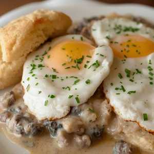 Farm House Biscuits & Gravy