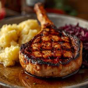 Double-Cut Pork Chop