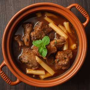 Lamb & Bean Curd Stick Hot Pot