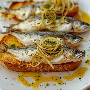 Portuguese Sardine Toast