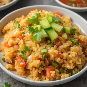 Thai Fried Rice With Beef