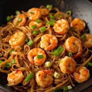 Chilli Garlic Noodle(Shrimp)