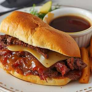 Prime Rib French Dip Sandwich