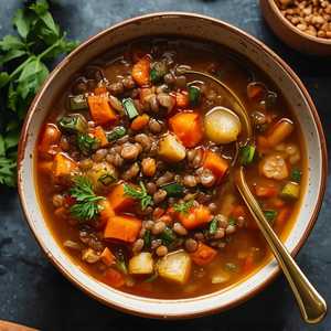 Lentil Soup (Vegetarian)