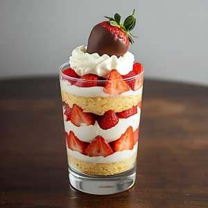 Strawberries & Cream Parfait