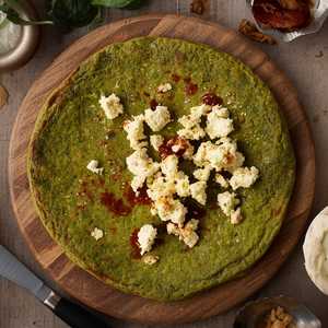 Spinach Paneer Dosa