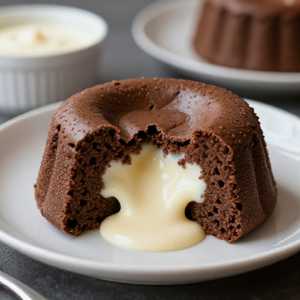 Warm Chocolate Soufflé