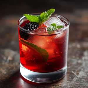 Blackberry Bourbon Smash