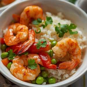 Arroz con Camarones