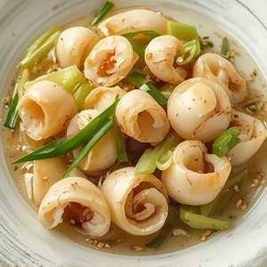 Stir-Fried Fresh Squid