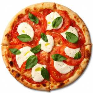 Margherita Pizza - Round!