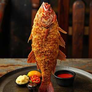 Whole Fried Snapper