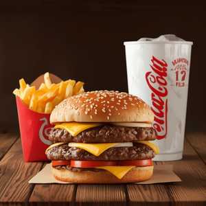 #8 Double Meat Whataburger Jr.® Whatameal®