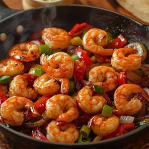 Shrimp Fajitas