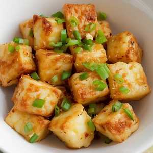 ĐẬU HỦ RANG MUỐI / Fried Salted Tofu