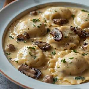 Mushroom Ravioli