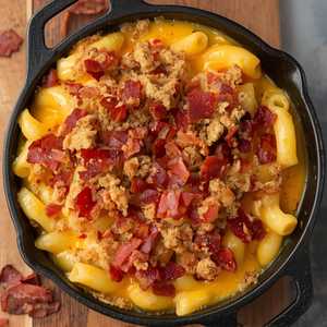 The Nook's Stellar Bacon Mac and Cheese