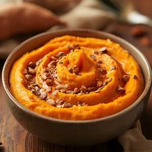 Maple Mashed Sweet Potato