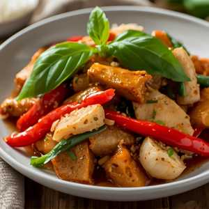 Chili Basil Stir-Fry