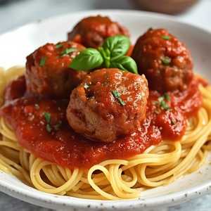 Nonna's Spaghetti and Meatballs