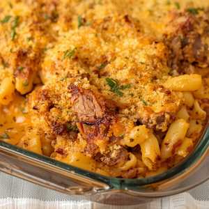 Oxtail Mac N Cheese