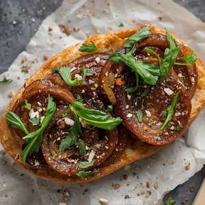 SWEET AND SOUR ONION FOCACCIA