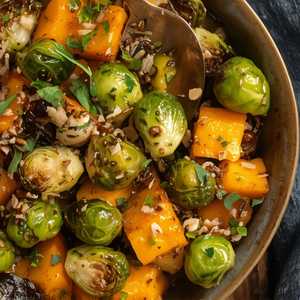 Brussels Sprouts & Squash