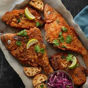 Whole Fried Snapper (Catch of the Day)