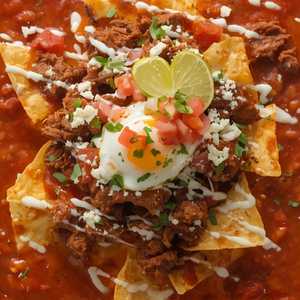 Pulled Pork Chilaquiles