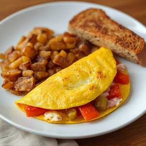 Egg White Denver Omelet*