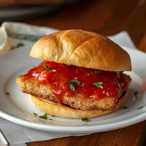 Breaded Veal Sandwich