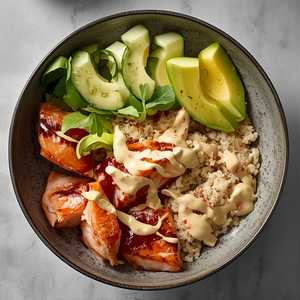 Seared Salmon Bowl