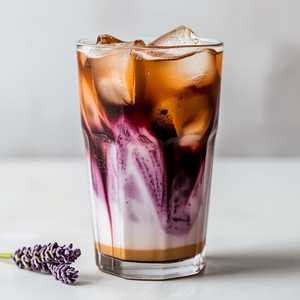 Iced Lavender Latte