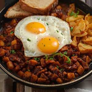 Braised Corned Beef Hash*
