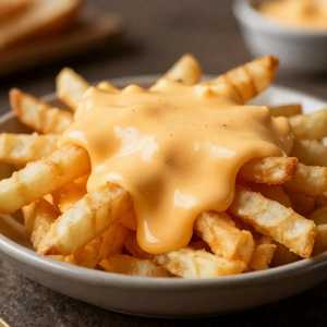 French Fries with Cheddar Side