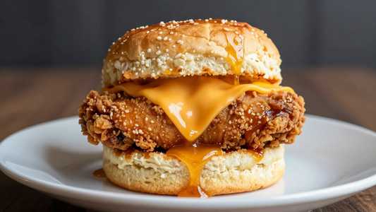Hot Honey Chicken Thigh Biscuit