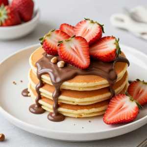 Pancakes With Nutella